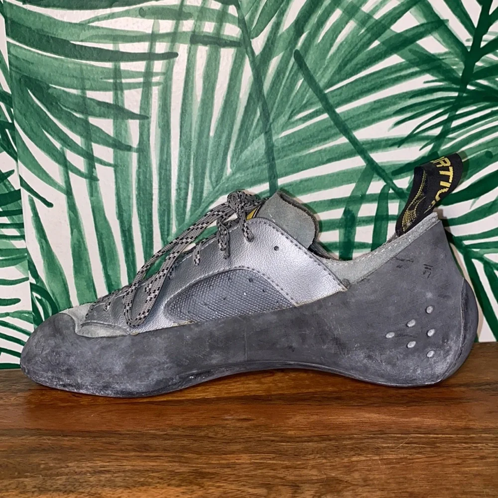 La Sportiva Nago XSedge Gray Rock Climbing Shoes Women’s 8 - Picture 5 of 10